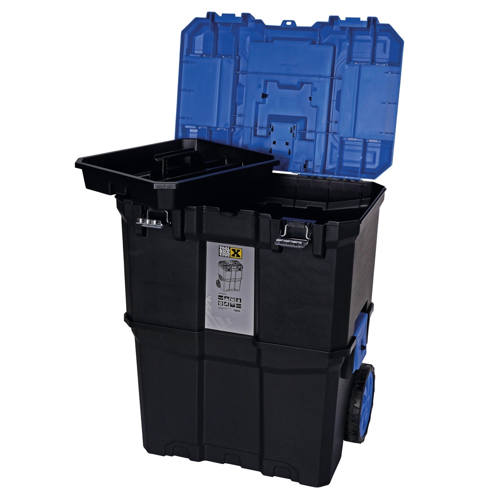 Mobile 2 storey tool box | Valkenpower